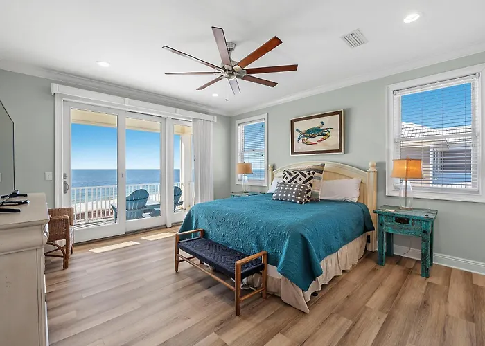 Holiday home Crews Quarters By Gsvr - Beachfront With Expanded Pool & Porch - Free Activities And Golf *